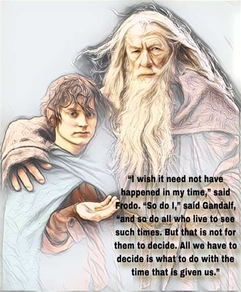 2020-14 Frodo's Wish — ScouterLife | Frodo, Wish, Old quotes