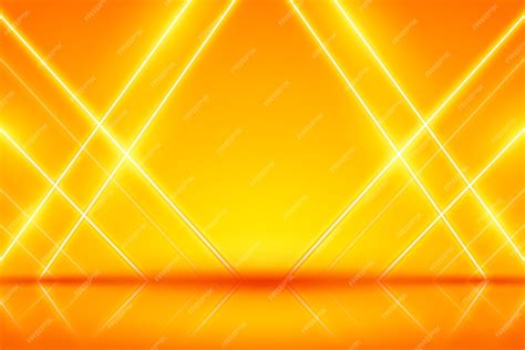 Free Vector | Gradient yellow neon background