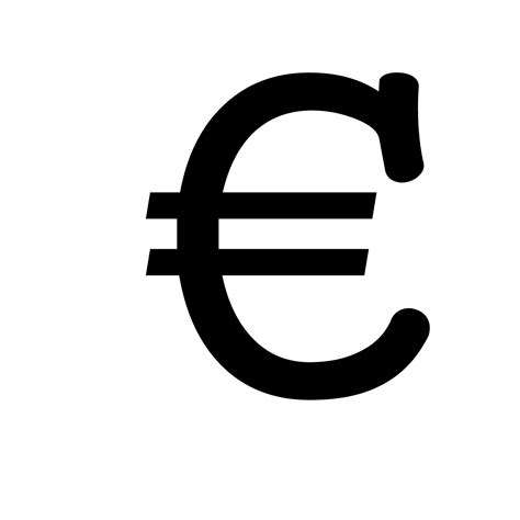 Euro sign PNG