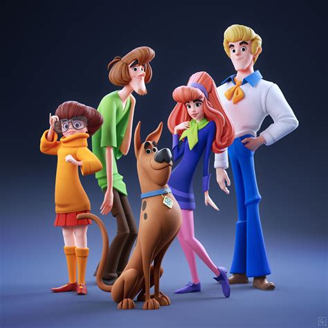 The Scooby-Gang / Scooby-Doo - Finished Projects - Blender Artists Community