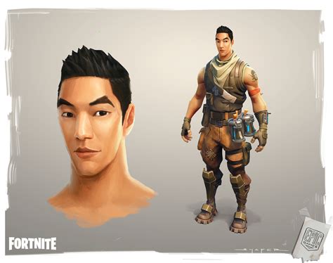 BEN SHAFER - Fortnite - Jonesy & OG Default Skin Concepts