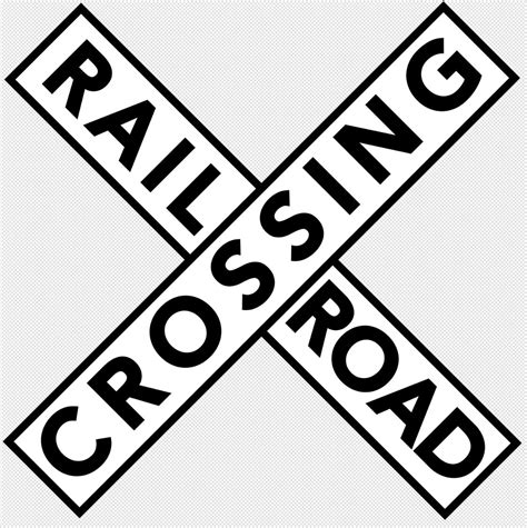 Railroad Crossing Signs Clipart | Longest Journey