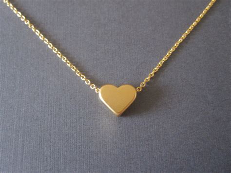 Gold Heart Necklace