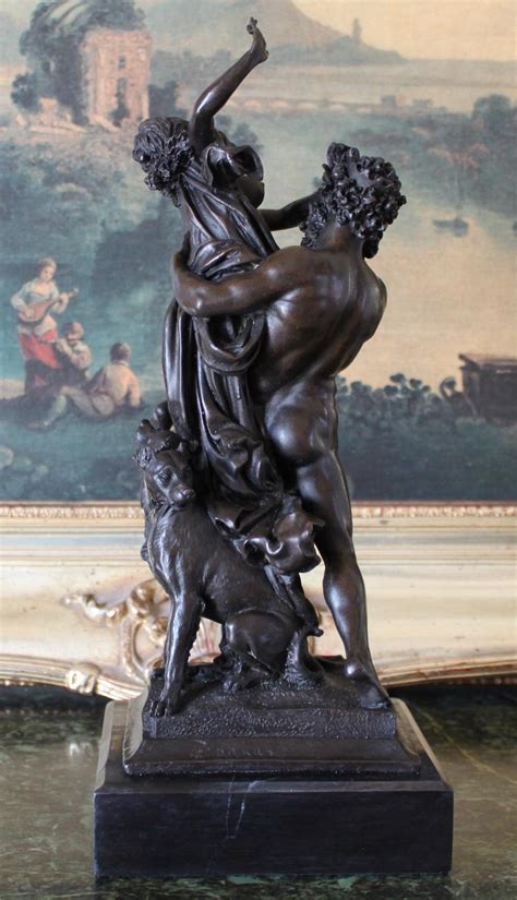 Decoration Roman Mythology Statue of the Abduction of Proserpina