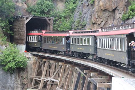 VISUAL SAINT PAUL: Alaska-Skagway White Pass Railroad Summit Excursion-#15