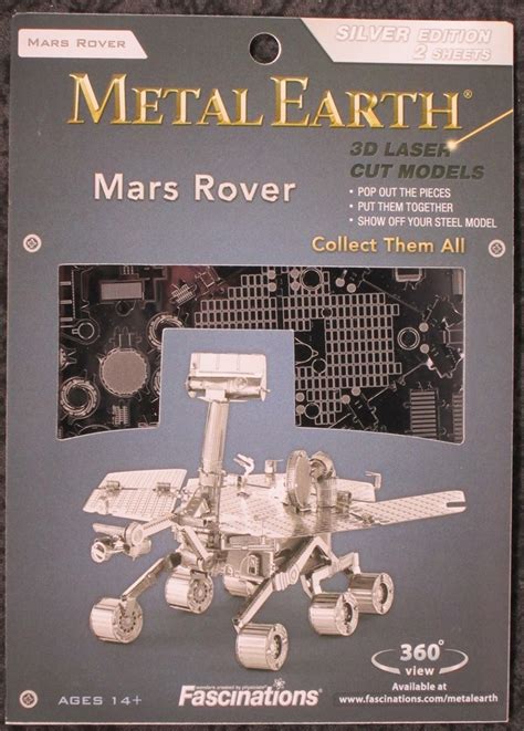 Fascinations - NASA Mars Rover Metal Earth Kit #FAS-077