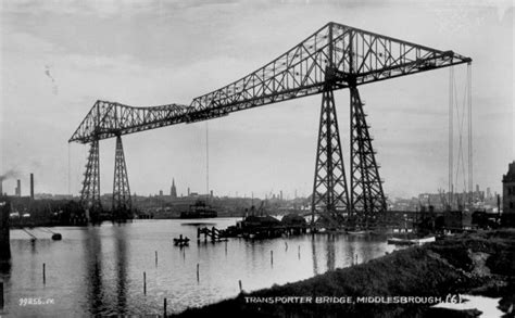 Middlesbrough Transporter Bridge (Middlesbrough, 1911) | Structurae