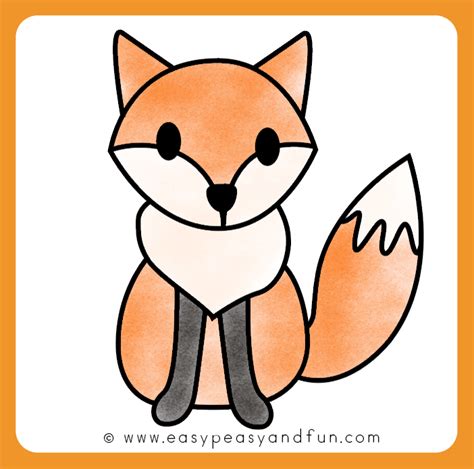 How To Draw A Fox Easy - irene-montero