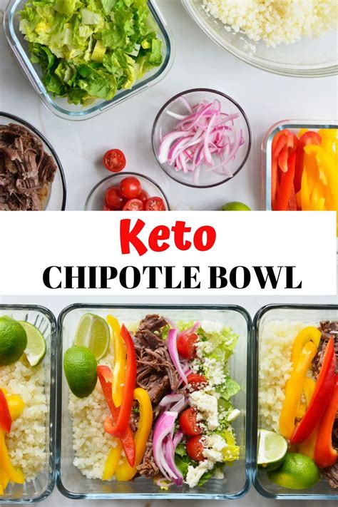 How to Make a Chipotle Keto Bowl - The Keto Queens