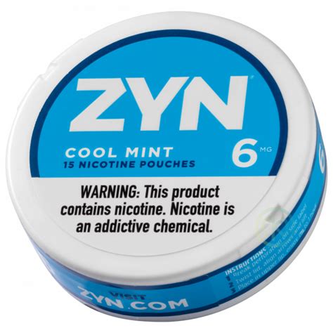 Buy ZYN Cool Mint 6MG Online - In Stock & Fast Shipping