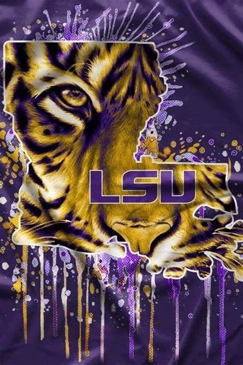 Lsu Tigers Art, Lsu Tigers Baseball, Tiger Football, Geaux Tigers ...