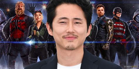 Marvel’s Kevin Feige Has Polite Reunion With Steven Yeun After The Actor's MCU Movie Exit