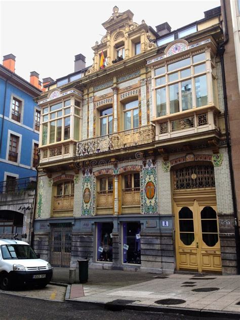 Beautiful House in the Old Town of Oviedo. Oviedo is the Capital City ...