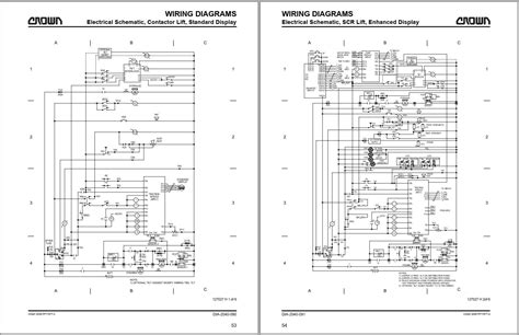 Crown Forklift FC 4000 Service Parts Manuals PDF