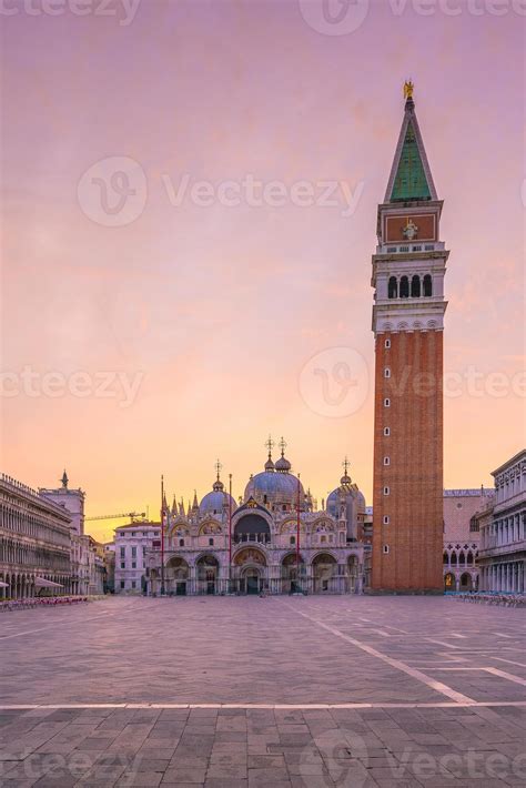 San Marco square with Saint Mark's Basilica 3194136 Stock Photo at Vecteezy