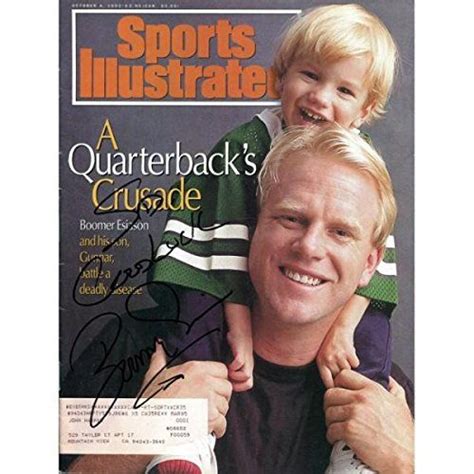 Boomer Esiason Autographed Sports Illustrated Magazine - Autographed ...