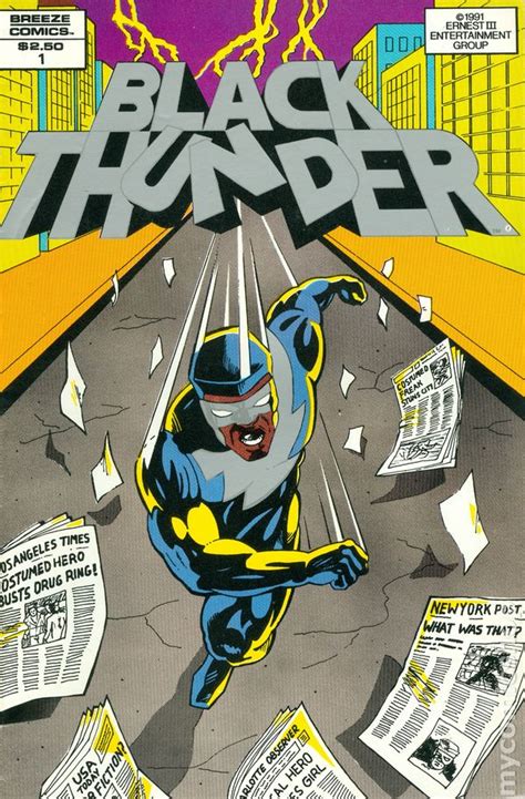 Black Thunder (1991 Breeze Comics) comic books