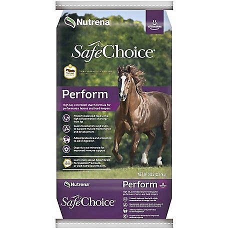 Nutrena SafeChoice Perform Horse Feed, 50 lb. at Tractor Supply Co ...