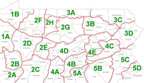 Pennsylvania Hunting Zones Map