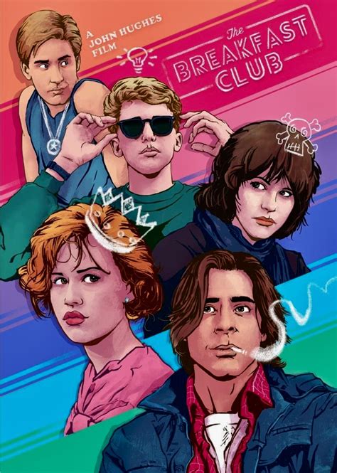 The Breakfast Club (1985) : r/MoviePosterPorn