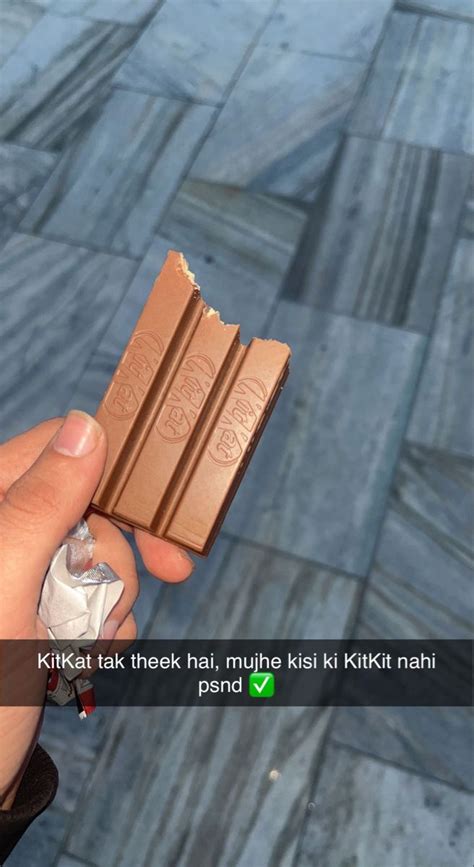 KitKat Chocolate - Snap Ideas | Snap streak ideas easy, Creative ...