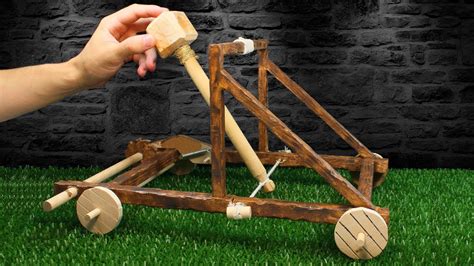 How To Make a CATAPULT | Amazing Wooden Catapult - YouTube