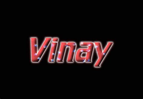 Vinay Logo | Free Name Design Tool from Flaming Text