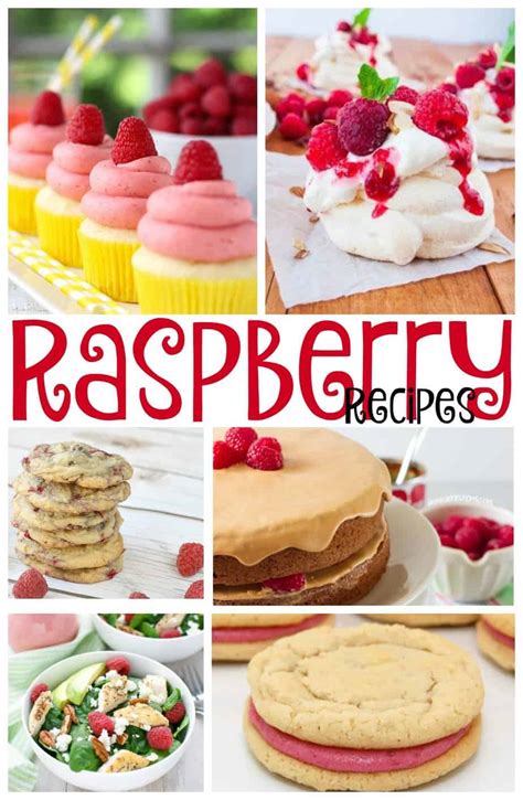 Best Raspberry Recipes Including Cupcakes - An Alli Event