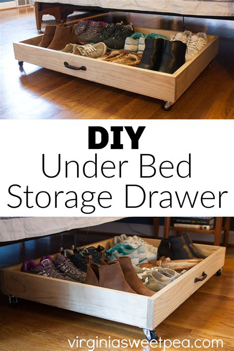 DIY Under Bed Storage Drawer - Sweet Pea