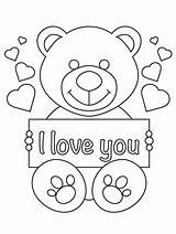 I Love You Coloring Pages  ColoringLib sketch template