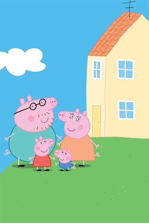 Peppa Pig House Wallpapers | Download for Free