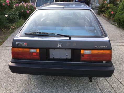 1985 Honda Accord S 2 door hatchback