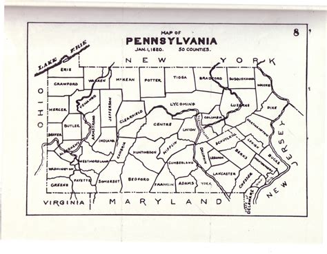 Civil War Blog » Historical County Maps of Pennsylvania