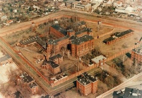 Spandau Prison Aerial View | Spandau, West berlin, Berlin