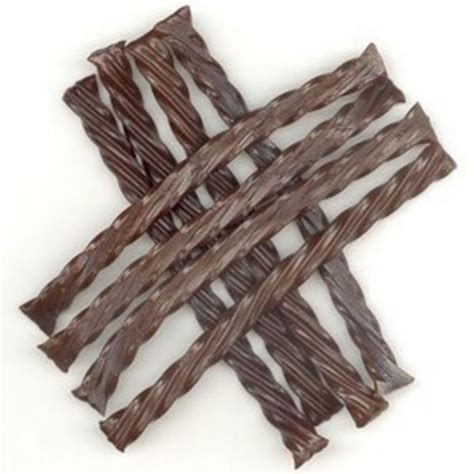 Chocolate Licorice Twists 1 lb | Bulk candy, Licorice, Licorice candy