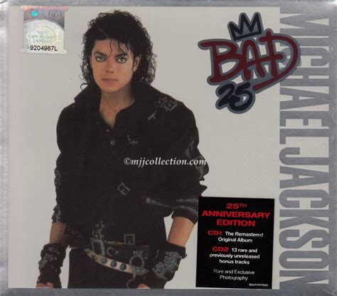 Bad 25 Anniversary Edition – 2 CD Set – CD Album – 2012 (Malaysia) | MJJCollection.com