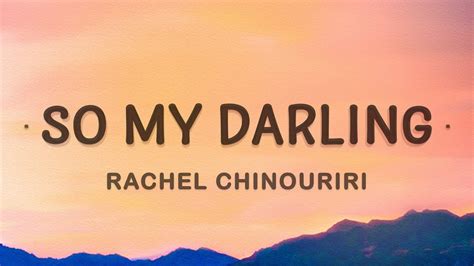 So My Darling (Acoustic) - Rachel Chinouriri | Shazam