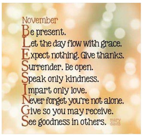 Pin by BodyByDena on Quotes | November quotes, Hello november, Quotes