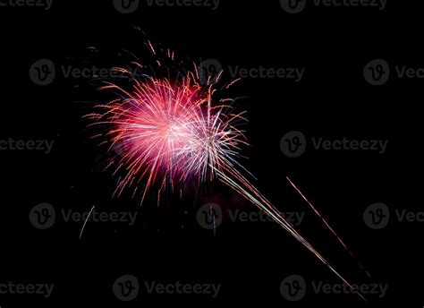 Coney Island Beach Fireworks 15991440 Stock Photo at Vecteezy