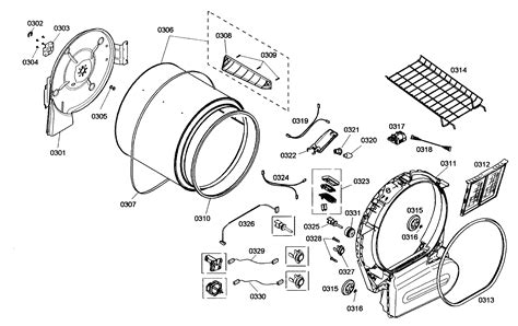 Bosch nexxt 500 series washer parts diagram