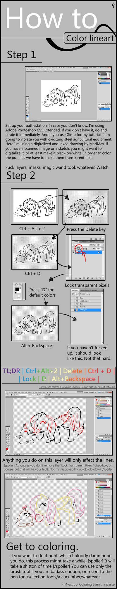 Photoshop Coloring Tutorial 1 by Apple-707 on DeviantArt