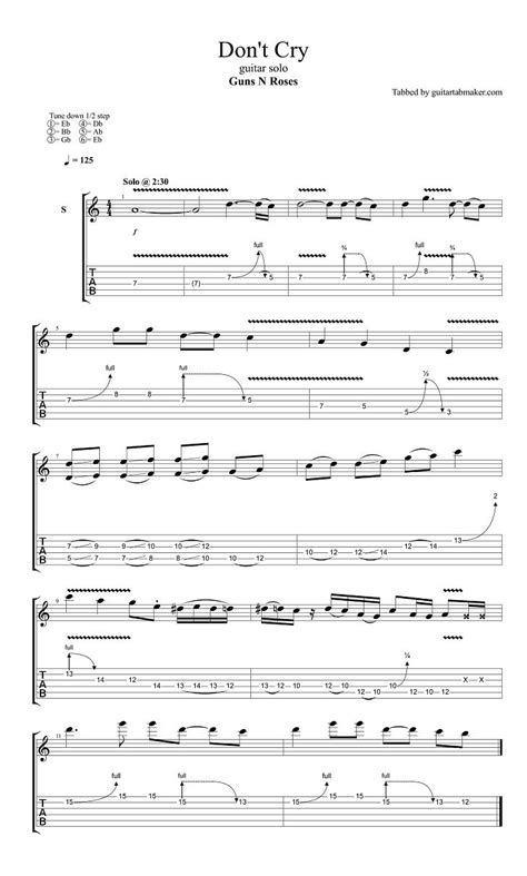 Pin on Guitar solos I want to learn (PDF guitar solo tabs)