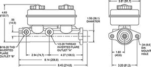 Wilwood Disc Brakes - Master Cylinders: tandem master cylinder