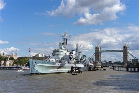 HMS Belfast and Tower Bridge by Phil_Bird | ePHOTOzine