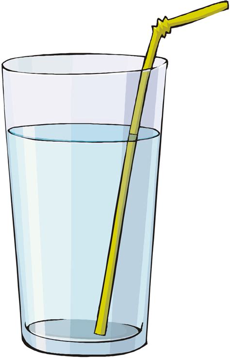 Glass of water cup of water clipart - WikiClipArt