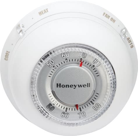 Buy Honeywell Round Manual Thermostat Off White