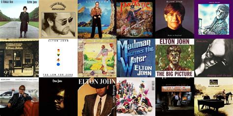 Elton John Discography - A Remarkably Extensive List of Great Music - 6 Great Albums Gossip ...