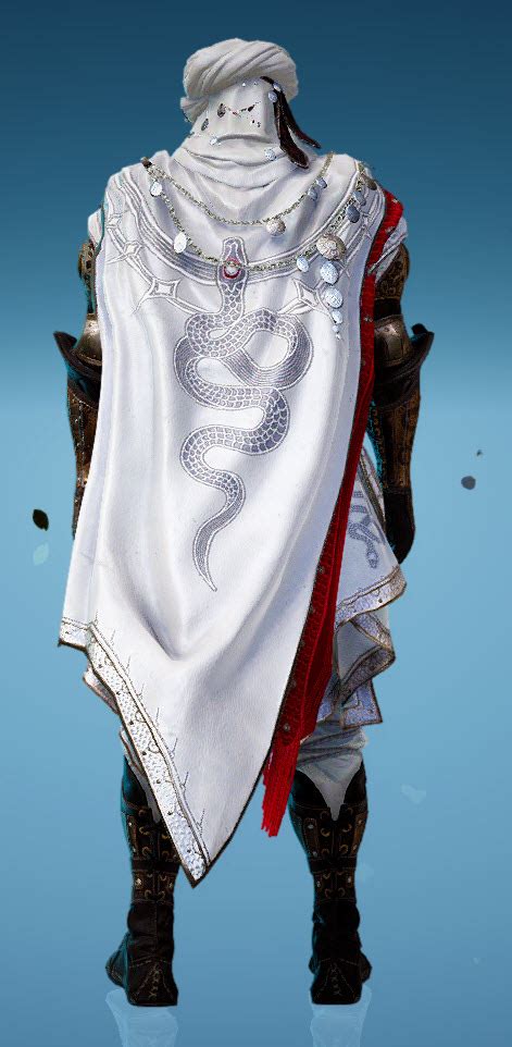 BDO Fashion | [Hashashin] White Viper of Bahrahit (Black Desert Online)