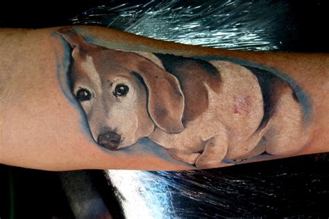 Dog Portrait Tattoo by Mully: TattooNOW