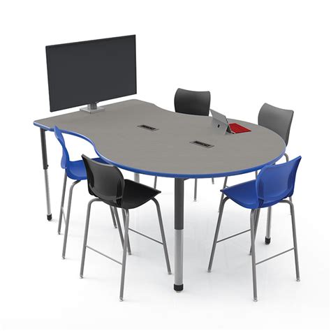 Powered Conference Table | School Media Tables | Smith System